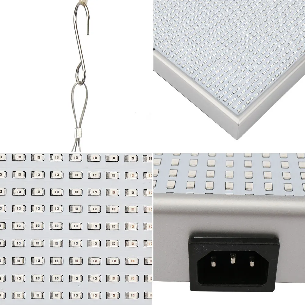  120W LED Grow Panel Light Full Spectrum 1365leds Growth Phyto Lamp for indoor Plants Hydroponics fl - 32902878534
