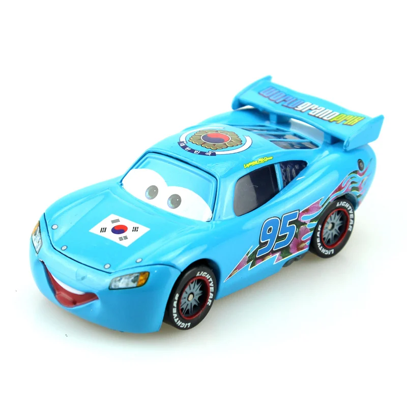Disney Pixar Cars South Korea Mcqueen 155 Scale Diecast Metal Alloy