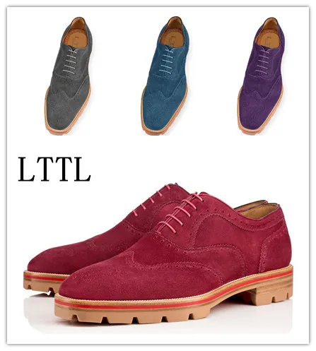 

Hot Sale Mens Dress Shoes Top Quality Spring Autumn New Men Casual Shoes Fashion Round Toe Lace Up Flats Creepers Brogue Shoes