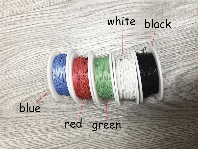 UL10064 Single Wire AWM 26AWG 28AWG 30AWG 32AWG 34AWG 36AWG FEP Electronic wire High temperature resistance Wire Cable soft A (7)