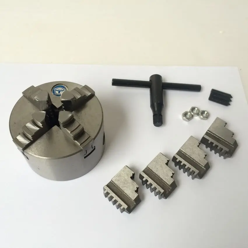 

K12 130 four jaw self-centering chuck