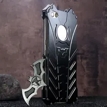 

luxury high-end fashion High quality Heavy Duty Protection aviation Aluminum alloy batmen metal frame case COVER for iphone x 10