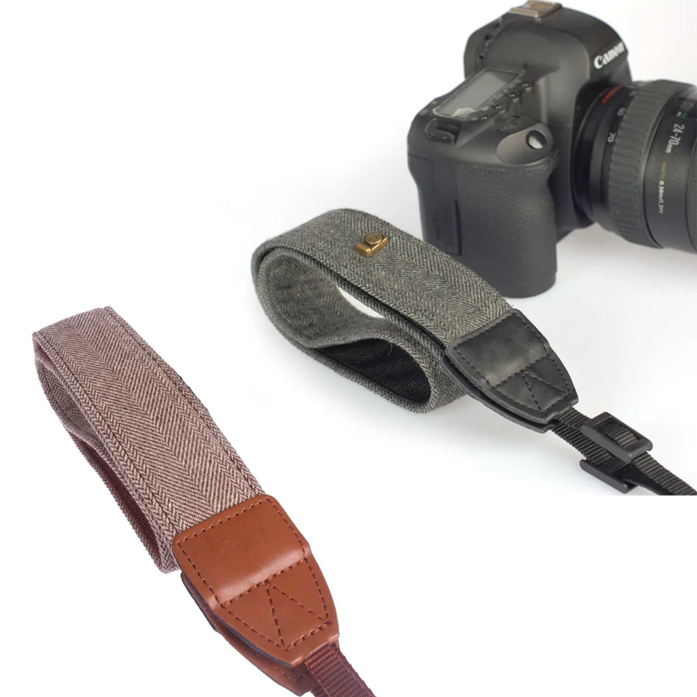 Винтажный ремень для камеры Sony Nikon Canon Olympus Pentax DSLR SLR|Ремни камер| |