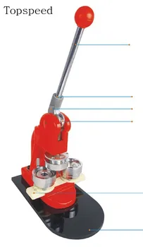 

Button maker Badge making machine with 44mm diameter slide mold