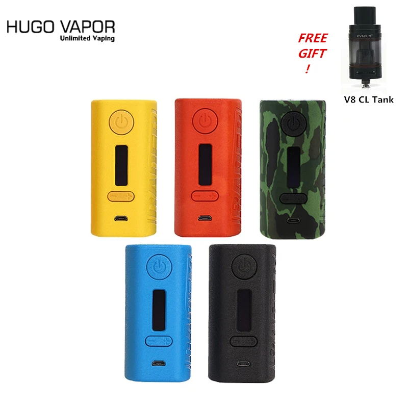 

Original Hugo Vapor Rader 211w V2 Box Mod Electronic Cigarette Vape TC Mod Vaporizer with OLED for 510 Atomizers E Cigarettes