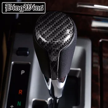 

Car styling gear lever head decoration For Toyota Camry 2012 - 2017 Gear shift lever head cover trim sequins auto accessories