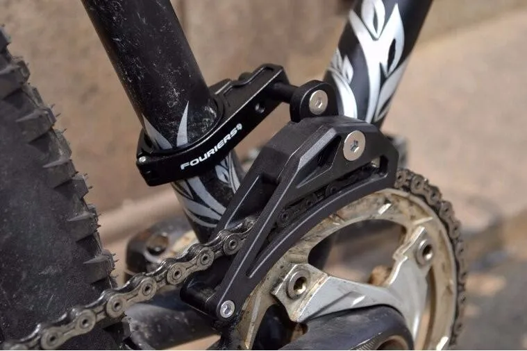 Excellent Bicycle guide chian tensioner single-disc steady guide MTB bike guide Chain Drop Catcher bicycle chain protector FOURIERS FD002 2 Excellent Bicycle guide chian tensioner single-disc steady guide MTB bike guide Chain Drop Catcher bicycle chain protector FOURIERS FD002 2