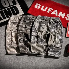 Новые шорты Для мужчин камуфляж армейская военная форма Рубашки домашние Летний Лидер продаж в стиле «хип-хоп» из хлопка, качественная работа шорты большие размеры Новые