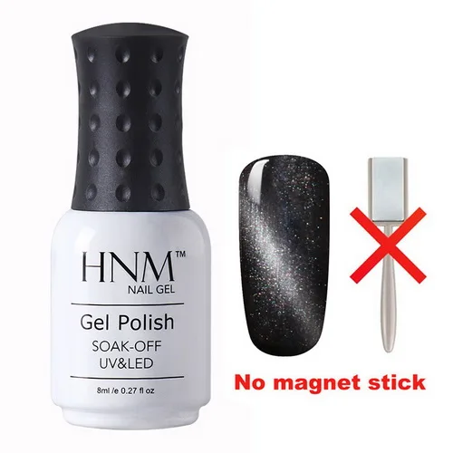 HNM 8 мл Лак для ногтей "Кошачьи Глаза" Nagellak Soak Off UV Nail Art Полуперманентная краска для тиснения гель лак Гибридный лак Lucky лак чернила - Цвет: 6571