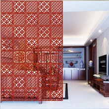 Подвесные стеновые панели стильный мобильный деревянный вход гостиная спальня отель ресторан минималистский современный китайский резной