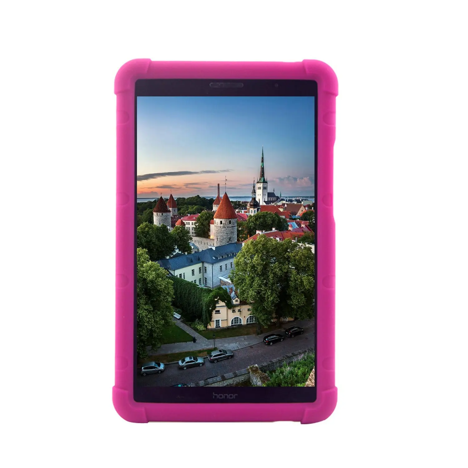 Чехол для планшета школьный e-Class для huawei MediaPad T3 8,0 KOB-L09/W09 мальчик девочка 8 дюймов T3 чехол для планшета - Цвет: Raspberry