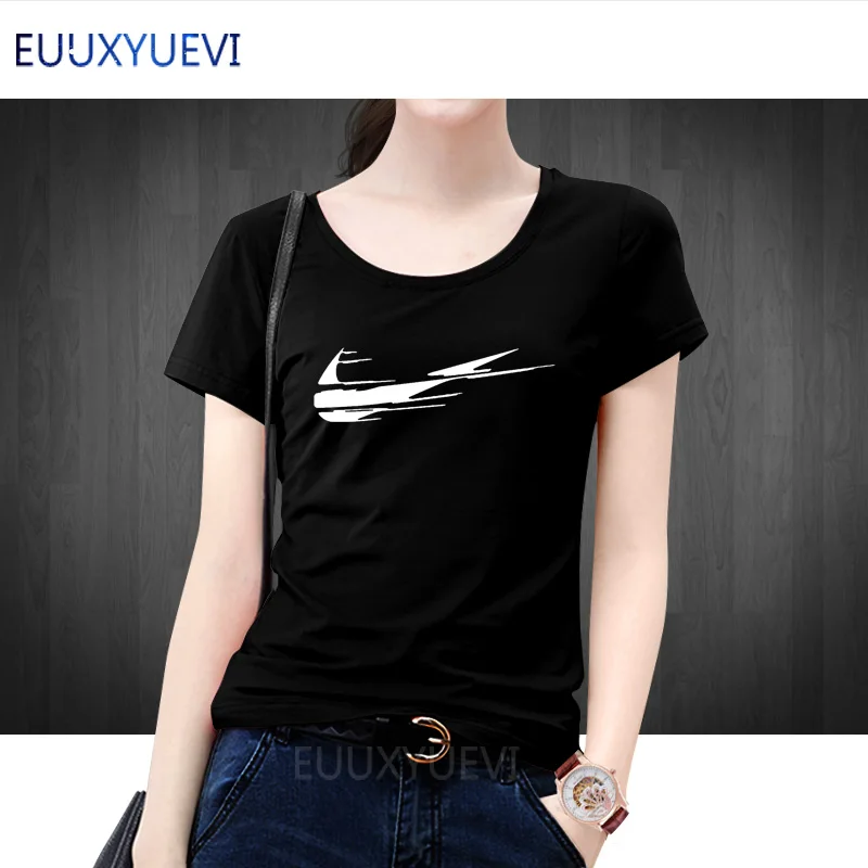 

Women Cotton Cool Tshirt T-shirt T shirts Tops 2019 Funny Tee Skateboard Summer Jersey Costume Cute Lady Just Break It EUUXYUEVI