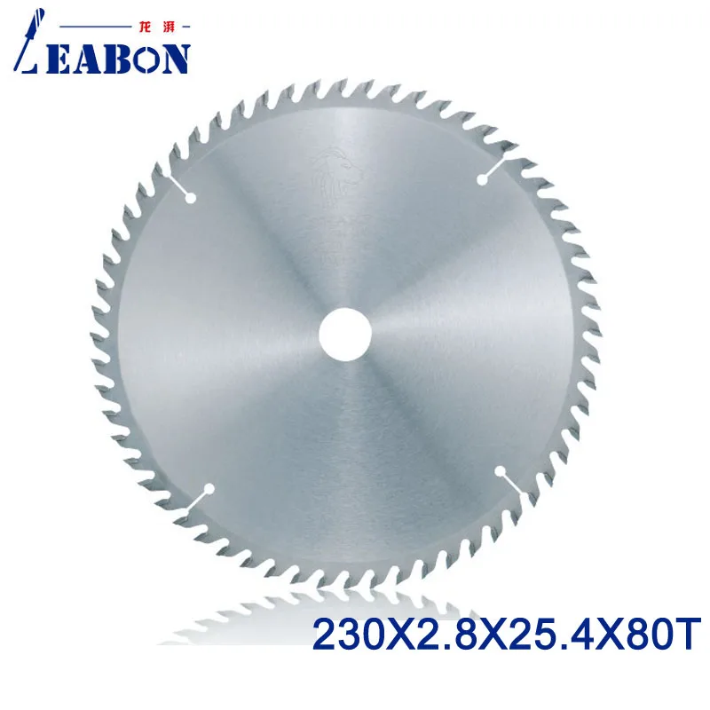 

LEABON 80 Teeth TCT Saw Balde Woodworking Saw Blade 230x2.8x25.4x80T Circular Saw Blade for Wood Cutting