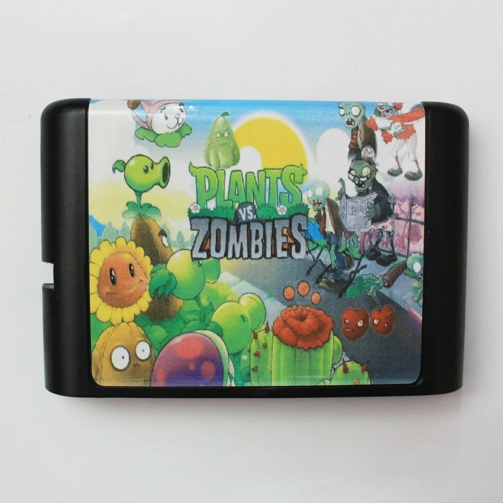 

Plants VS. Zombies 16 bit SEGA MD Game Card For Sega Mega Drive For Genesis