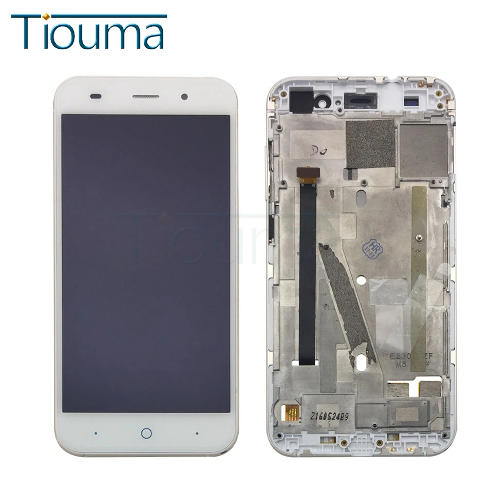 

For ZTE Blade X7 Display D6 V6 Z7 LCD Display Touch Screen Digitizer With Frame Parts For ZTE Blade X7 V6 T660 T663 LCD