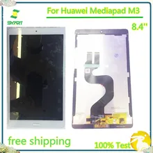 Белый Цвет 8,4 ''ЖК-дисплей Дисплей Панель Сенсорный экран дигитайзер в сборе с бесплатными инструментами для huawei Mediapad M3 BTV-DL09 BTV-W09
