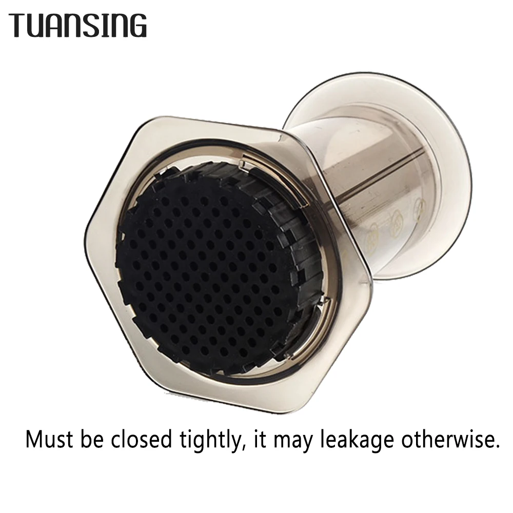 TUANSING French Press Coffee Maker Pot Portable Coffee Maker Air Press Espresso Machine with 350pcs Filter Papers
