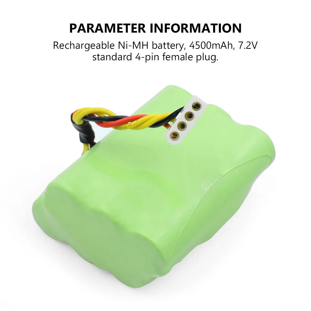 

7.2V 4500mah Battery Pack For Neato XV-21 XV-11 XV-14 Robot Vacuum Cleaner Neato Vacuum Cleaner XV-11 Vacuum Cleaner green