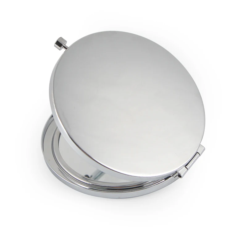 Hollow Silver Compact Mirror18410-1 (2)