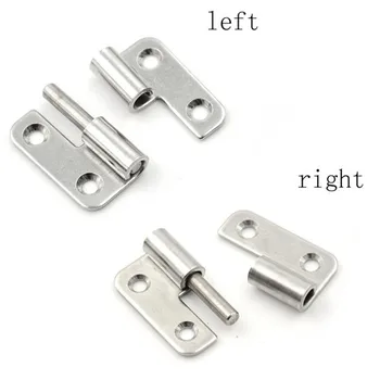 

1.5 Inch Long left/right side Stainless Steel Self-Closing Corner Spring Draw Door Hinge