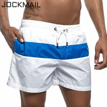 

JOCKMAIL 2019 Men's Board Shorts Patchwork New Summer Holiday Beach Surf Swimming Trunks Male Sport Athletic Running Gym Shorts