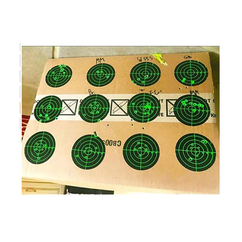 Details about   250Pcs/1 Roll Self Adhesive Paper Target Reactive Splatter Shooting Stickers NEW 