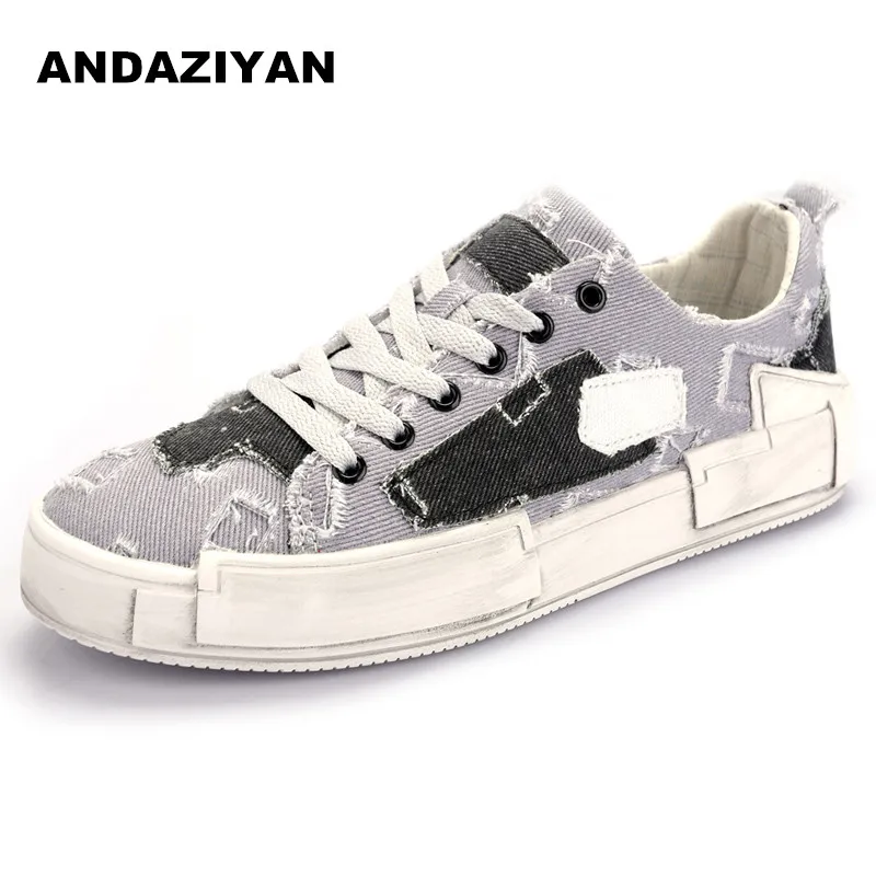 

Spring board shoes men's retro old dirty shoes