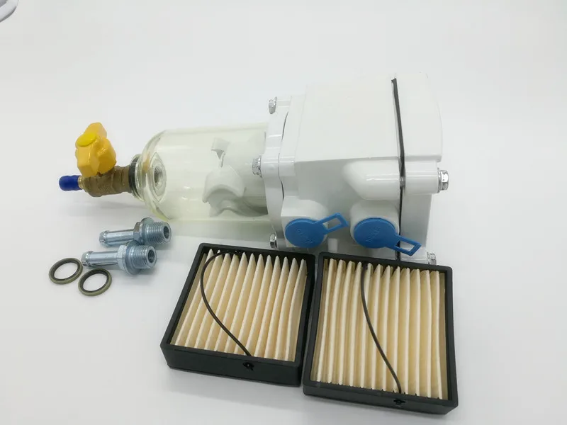 Diesel engine300FG SEPAR SWK2000 5 FUEL WATER SEPARATOR ASSEMBLY 2PCS FILTER ELEMENT FREE SHIPPING
