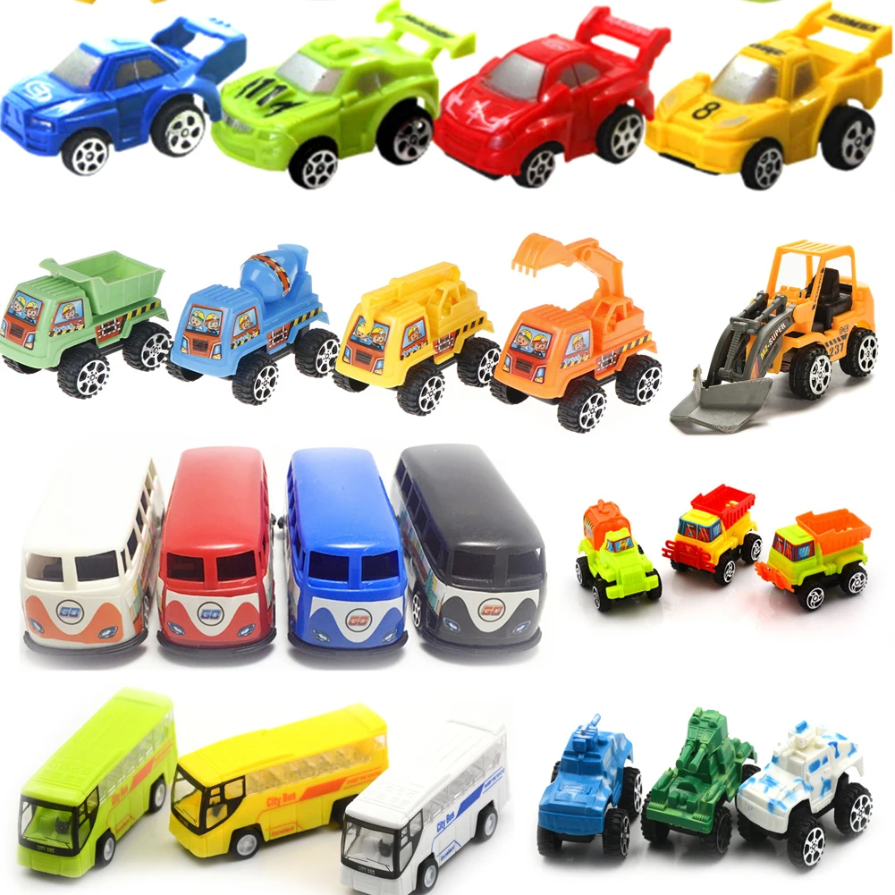 Pull Back Car Toys Children Racing Car Baby Mini Car Cartoon Pull Back KidsTo LL 