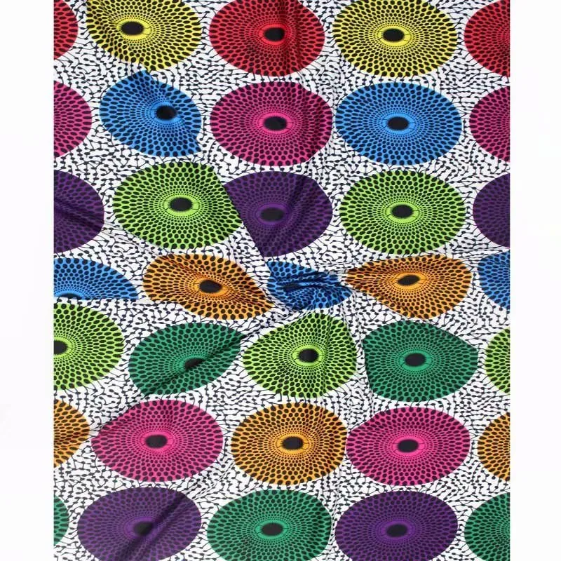 

YBG!New Fashion African Wax Cotton Fabric High Quality Silk Fabric Dress Fabric Wholesale for silk cloth ! L60528