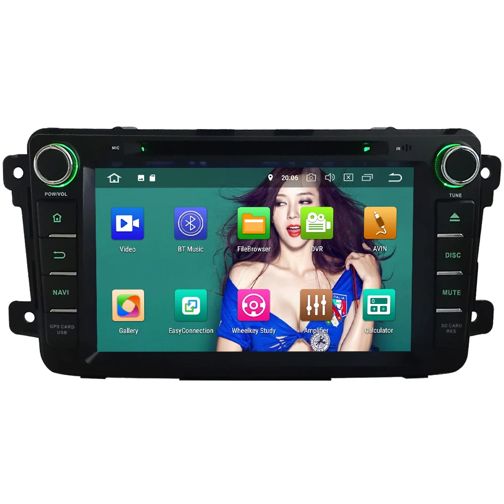 Discount KLYDE 4G Octa Core Android 8.0 4GB RAM+32GB Car DVD Player For Mazda CX-9 2007 2008 2009 2010 2011 2012 2013 2014 2015 2016 2017 1