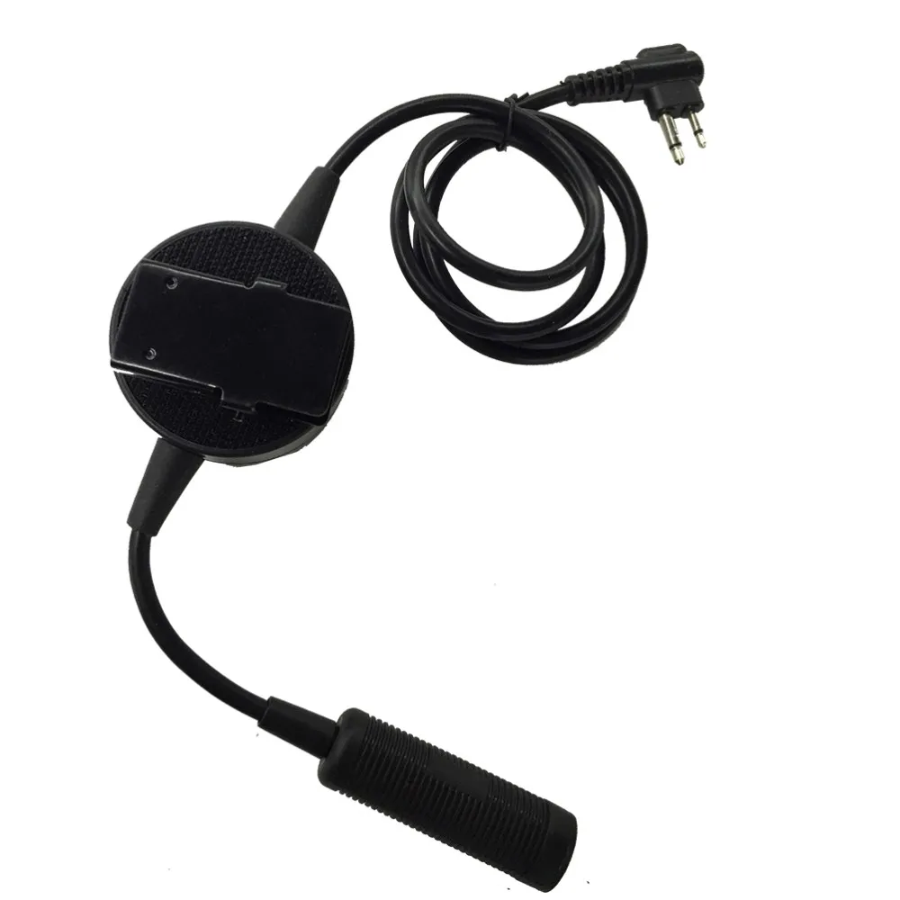 2pin Plug for Z Tactical Comtac II H50 MSA SORDIN H60 HD03 Noise Reduction Headset Waterproof PTT Cable For Motorola 2 way radio (1)