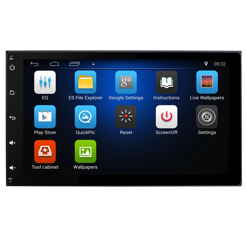 Clearance Quad Core Android 8.1 1G RAM Car Radio for Toyota Sienna 2015/ Auris Prius 2016/ Corolla 2017 With GPS Navigation steering wheel 3