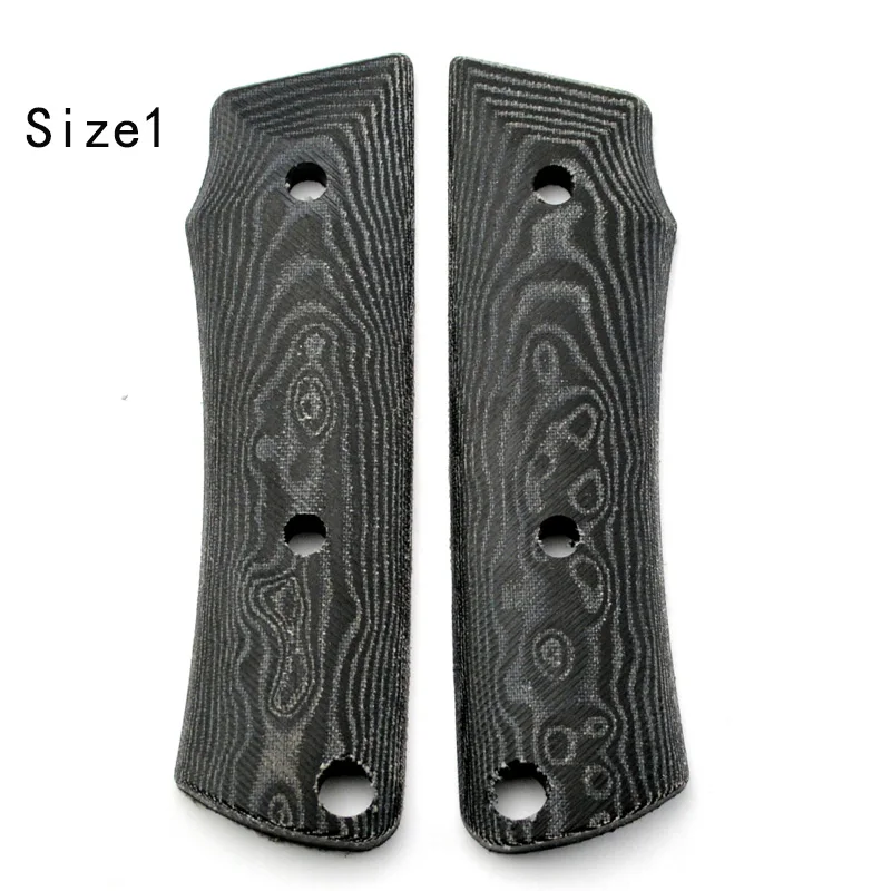 

1pair Micarta Template Board Sheet Damascus Canvas texture For DIY Knife handle Craft Supplies 118x34x19mm