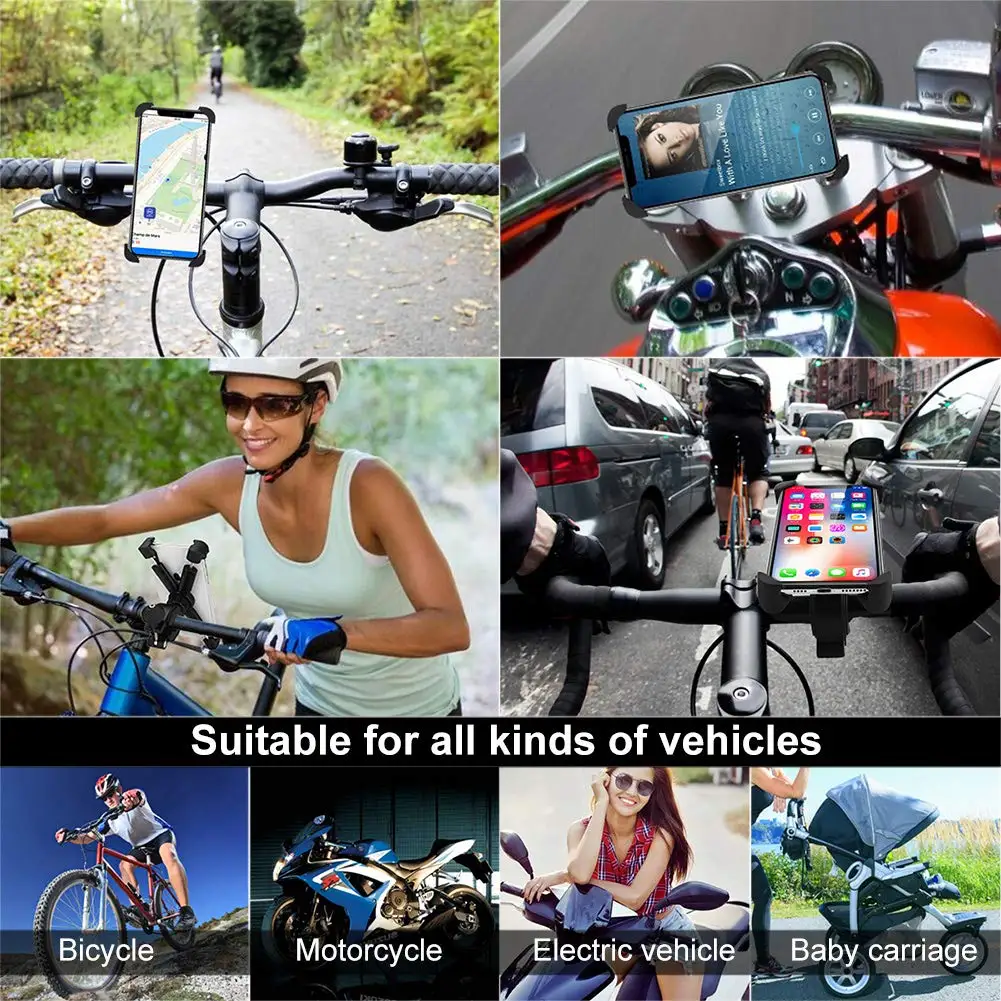 Универсальный велосипедный держатель для телефона, держатель для сотового телефона, велосипедная стойка, руль для iPhone 6S 7 8 Plus X, велосипедная Колыбель для HuaWei XiaoMIi