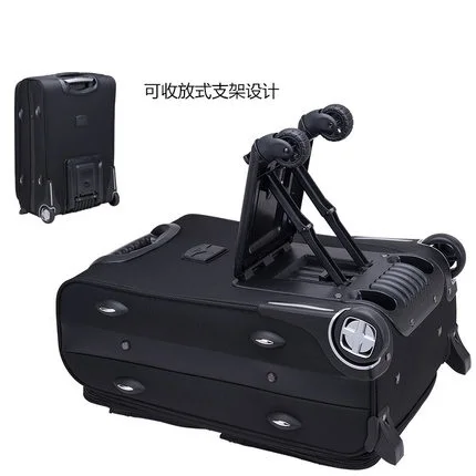 

CARRYLOVE wear-resisting business 20 Inch Oxford Rolling Luggage Spinner brand computer small Labor saving Suitcase