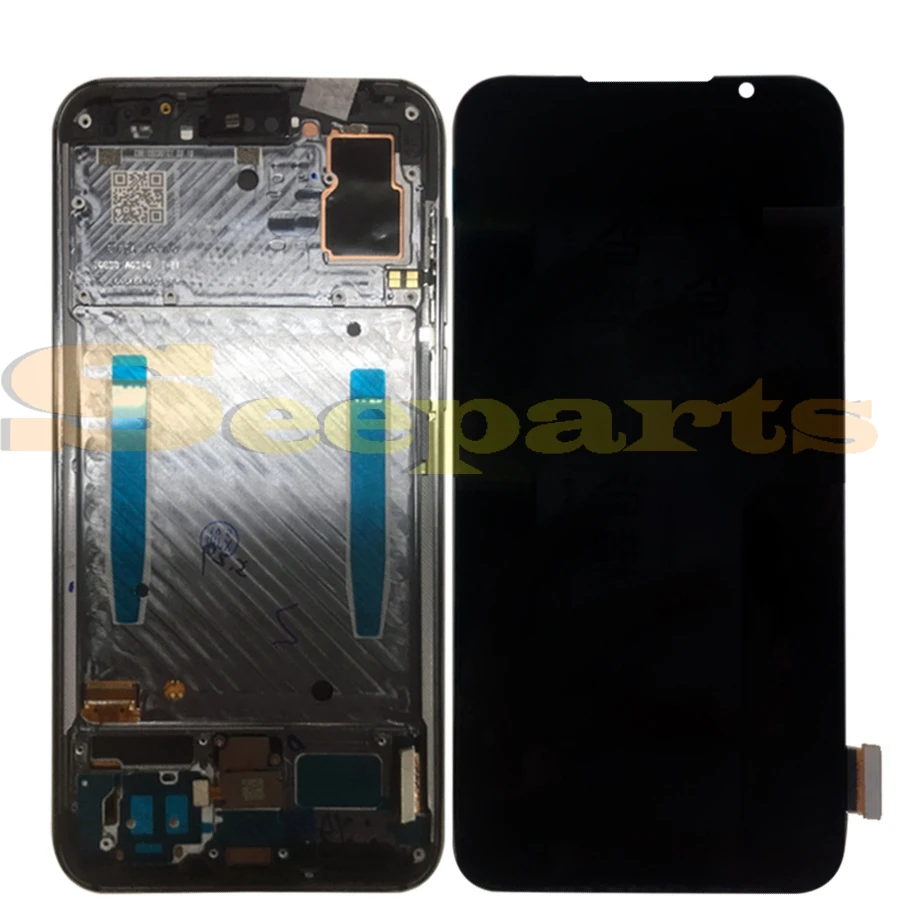 6," Meizu 16s ЖК Snapdragon 855 супер AMOLED ЖК-дисплей+ сенсорная панель дигитайзер Meizu 16s ЖК-дисплей