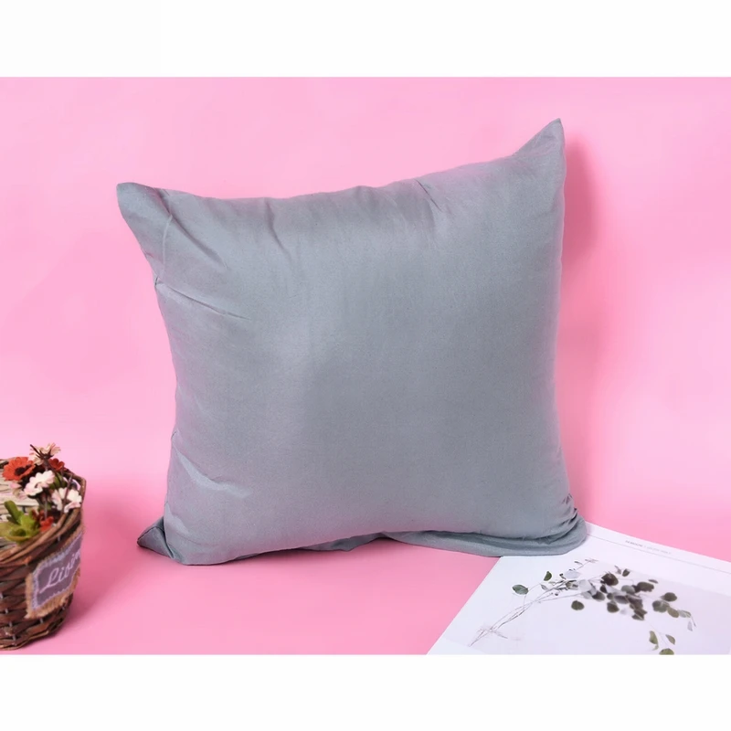 Junejour Candy однотонная Подушка, декоративная наволочка для дивана, домашний чехол, чехол подушки сиденья автомобиля