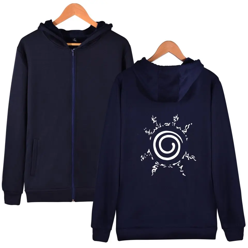 Толстовка с капюшоном LUCKYFRIDAYF 2017 Uzumaki Naruto толстовка на молнии для мужчин и женщин