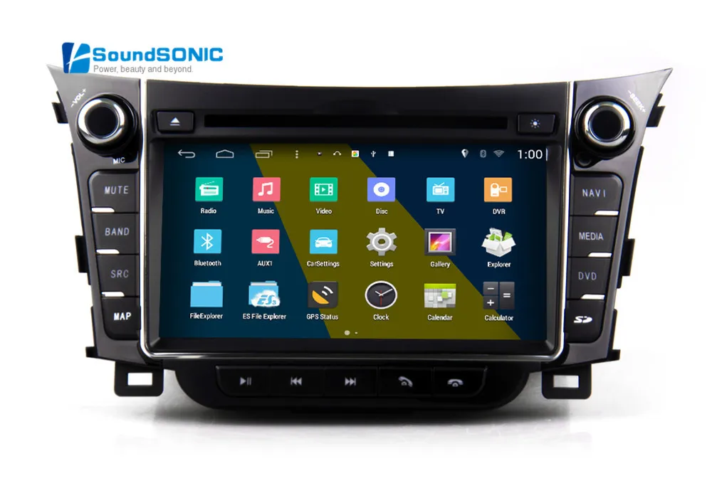 For Hyundai i30 Android 4.4.4 2Din Car Radio Stereo DVD GPS Navigation