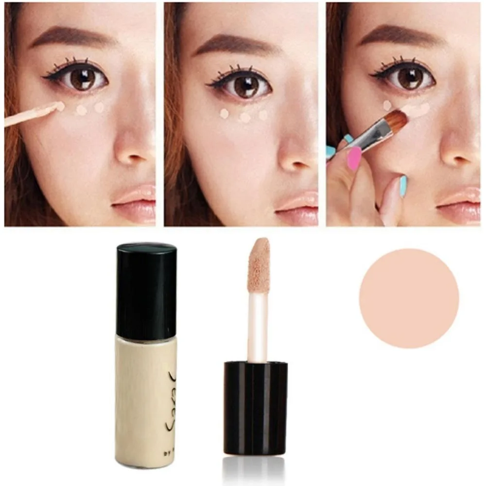 

Professional Moisture Hide Blemish Silky Liquid Concealer Lip Dark Eye Circle Cover Stick Long Lasting makeup 1#