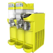 Два бака 15Lx2 машина для производства сока с мякотью+ 5.5L мягкого мороженого машина коммерческих с одним вкусом мороженого 110 V/220 V 580 W