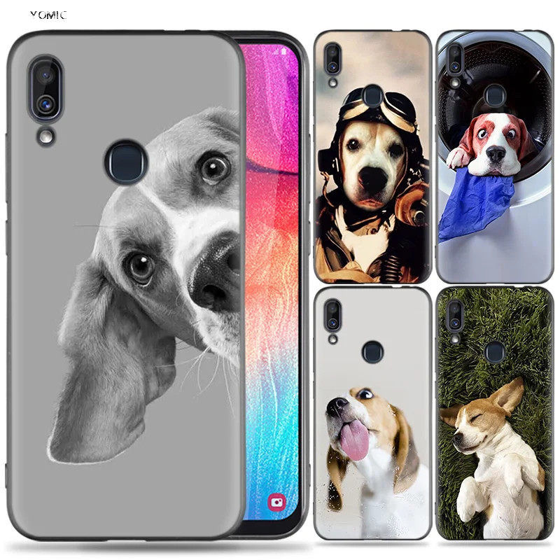 

Silicone Case for Samsung Galaxy A30 A50 A10 A20 A60 A40 M10 M20 M30 A6 A8 J4 J6 J8 Plus A7 A9 2018 Beagle Dog