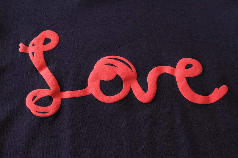 Perfect Family Clothing 2019 Autumn Mother Daughter Father Boy Clothes set Family Matching Outfits Cotton LOVE Shirt Pants Family Look 13