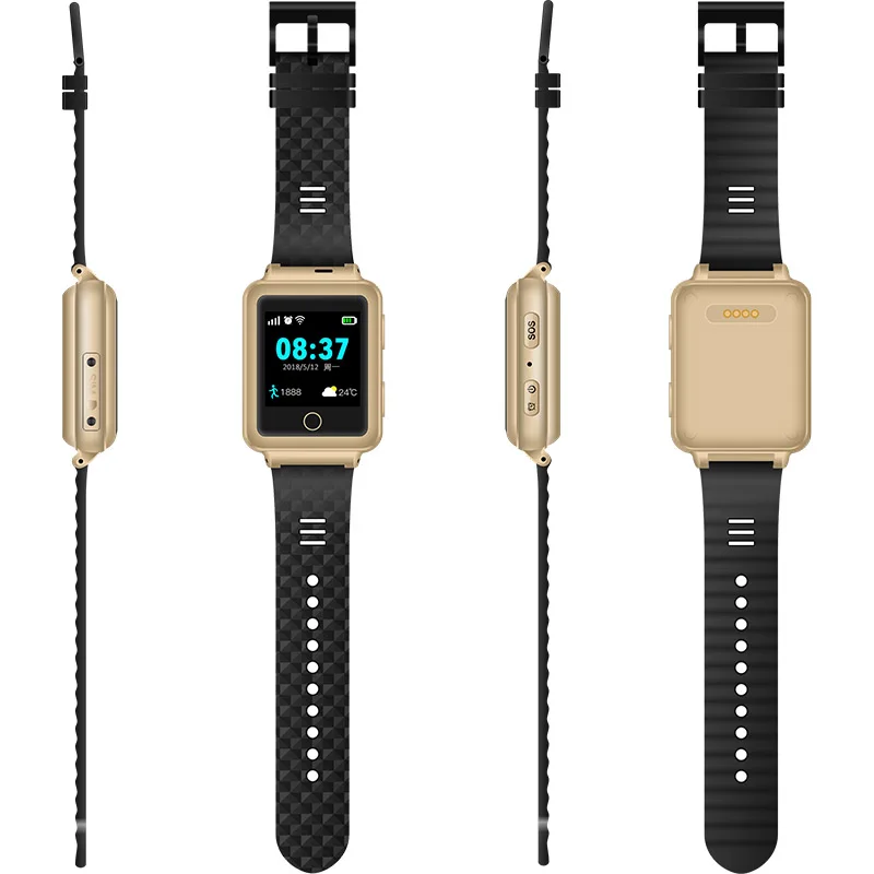 

Waterproof Smart Watch GPS LBS WiFi Tracking Voice Monitor SOS Button Locator for Elederly Kids JLRL88