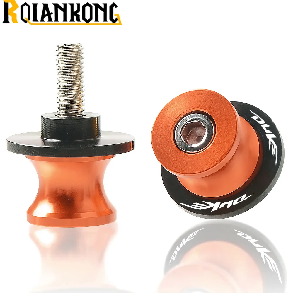

Motor CNC Rear Swingarm Stand Screws Slider Cover Protector Paddock For KTM 790 200 125 690 Duke Swingarm Sliders Spools 10mm