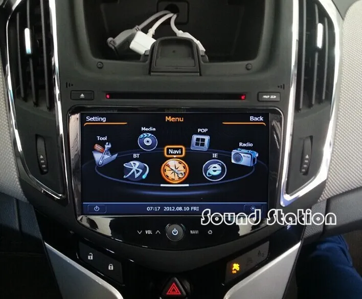 Aux chevrolet cruze
