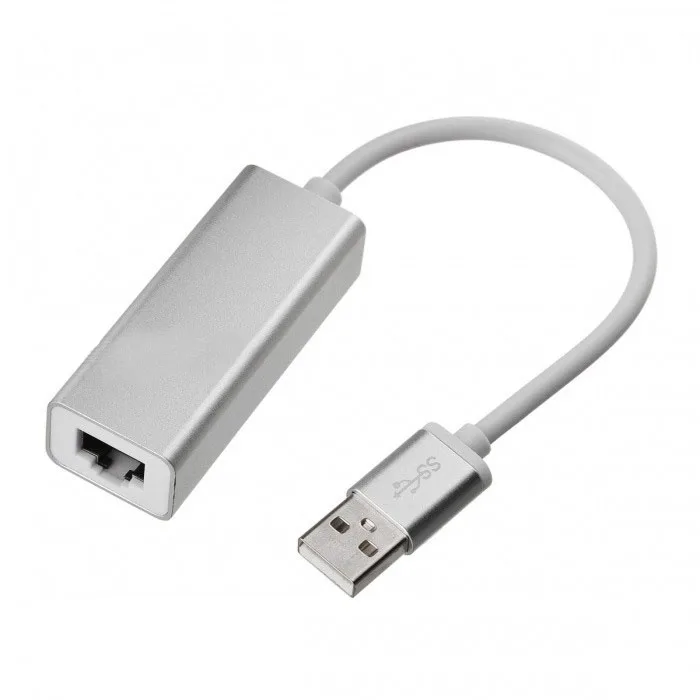 BSTUO алюминиевый сплав BSTUO алюминиевого сплава USB2.0 для RJ45 10/100 Мбит/с Ethernet адаптер карта кабельной сети