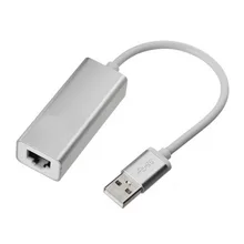 BSTUO алюминиевый сплав BSTUO алюминиевого сплава USB2.0 для RJ45 10/100 Мбит/с Ethernet адаптер карта кабельной сети