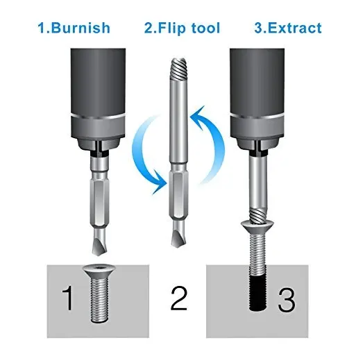Легко удалите зачищенные или поврежденные Винты/комплект из 4 зачищенных винтов-для удаления зачищенных винтов